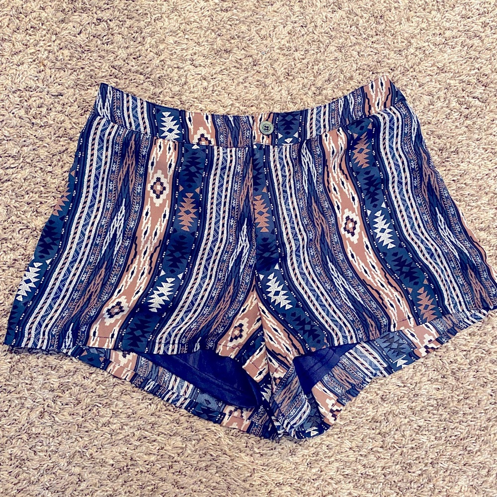 Blu pepper boho shorts